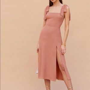 Reformation Twilight Dress in Praline. Size 2. Worn once